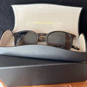 Barton Perreira Black and tortoise polarized Princeton Sunglasses BAT/VGY